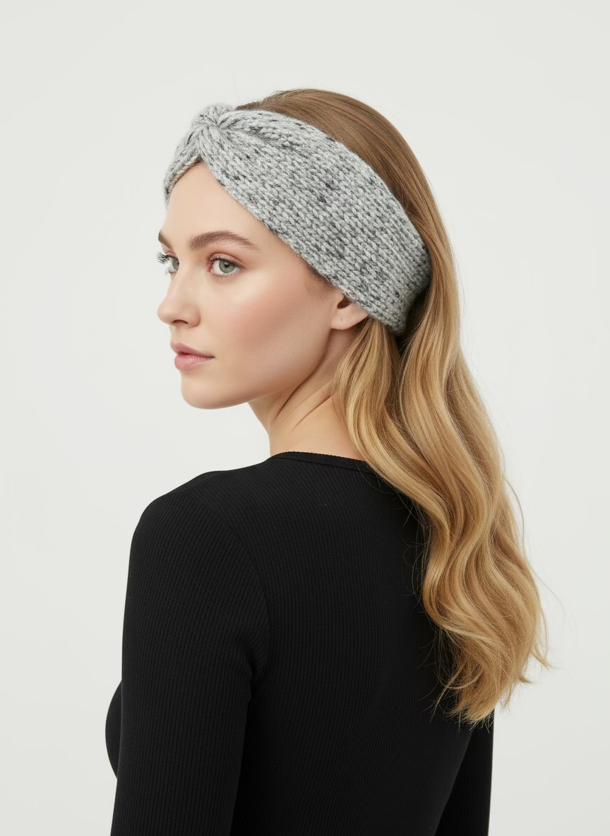 Knitted Ear Warmer Headband