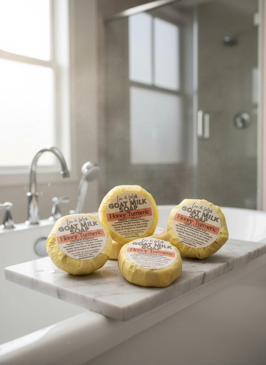 Goat Milk Honey Turmeric Soap