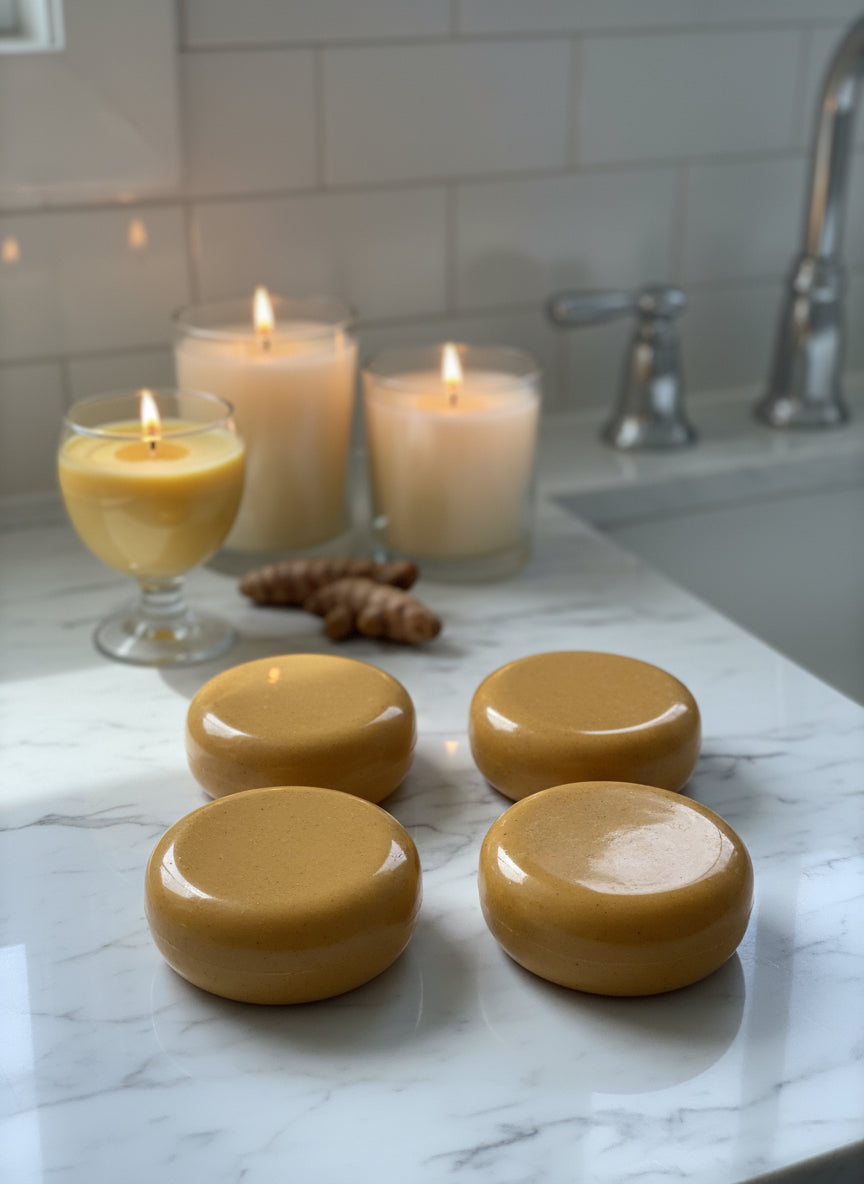 Goat Milk Honey Turmeric Soap