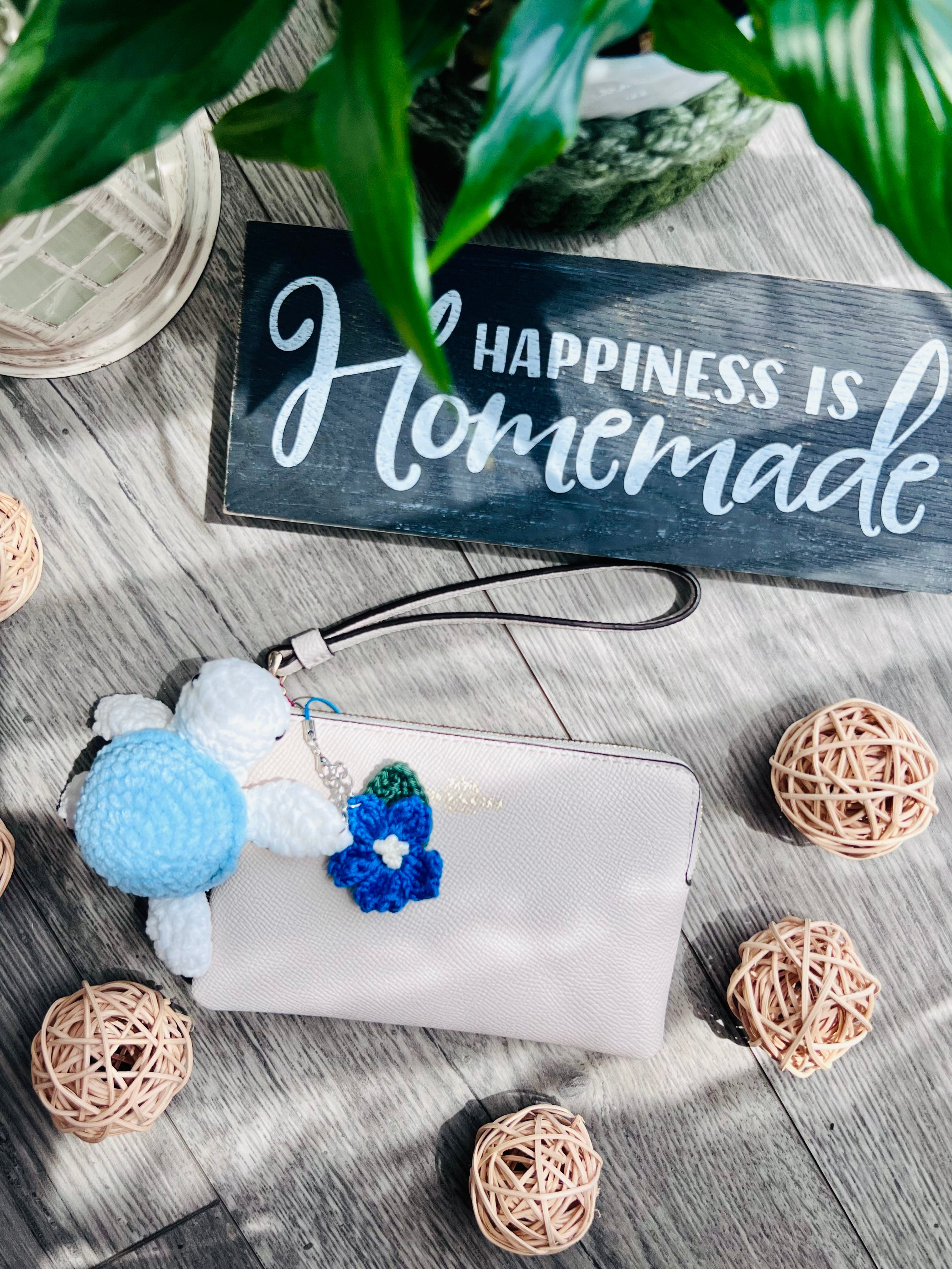 Crochet Baby Turtle Keycharms